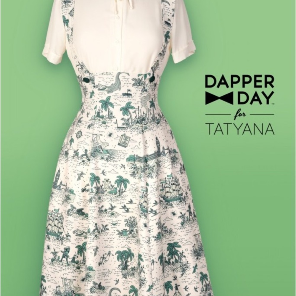 Dapper Day by Tatyana Neverland (Peter Pan) Collection Jumper Skirt size medium